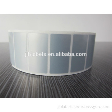2"x1"x750 Silver PET Thermal Transfer Labels for Zebra 2824/2844/GK/GX